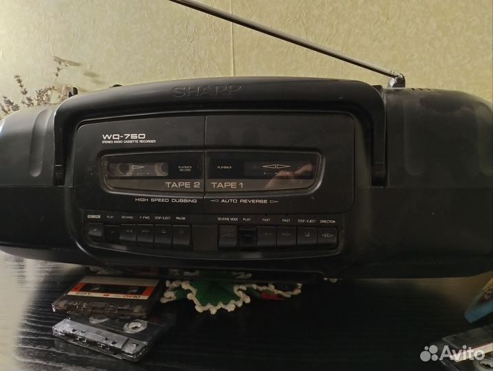 Магнитола sharp wq-750