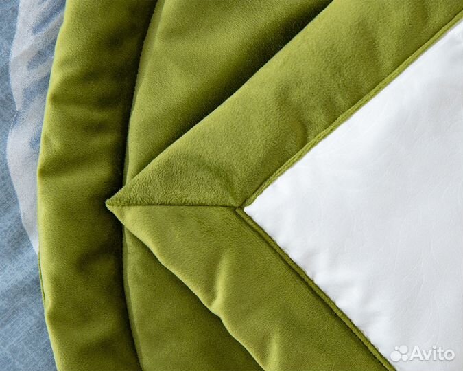 Бархатное покрывало Беллиссимо цитрон