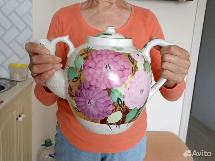 Фарфоровый заварочный чайник дулево