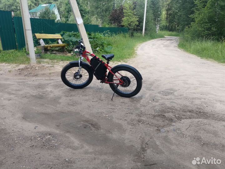 Электро велосипед монстр