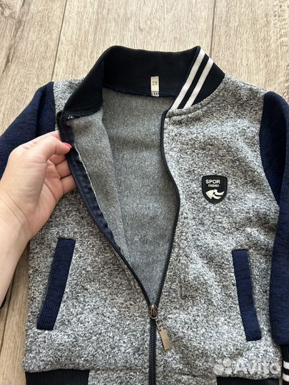 Кофта теплая для мальчика