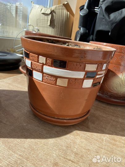 Горшки керамические для цветов