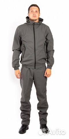 Костюм Барс NEW костюм (полофлис, графит)