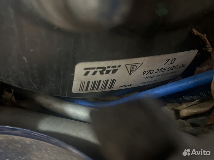 Тормозной цилиндр Porsche Panamera turbo 970