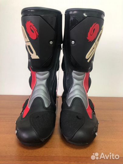 Мотоботы сапоги Sidi Vertigo размер 38 красно черн