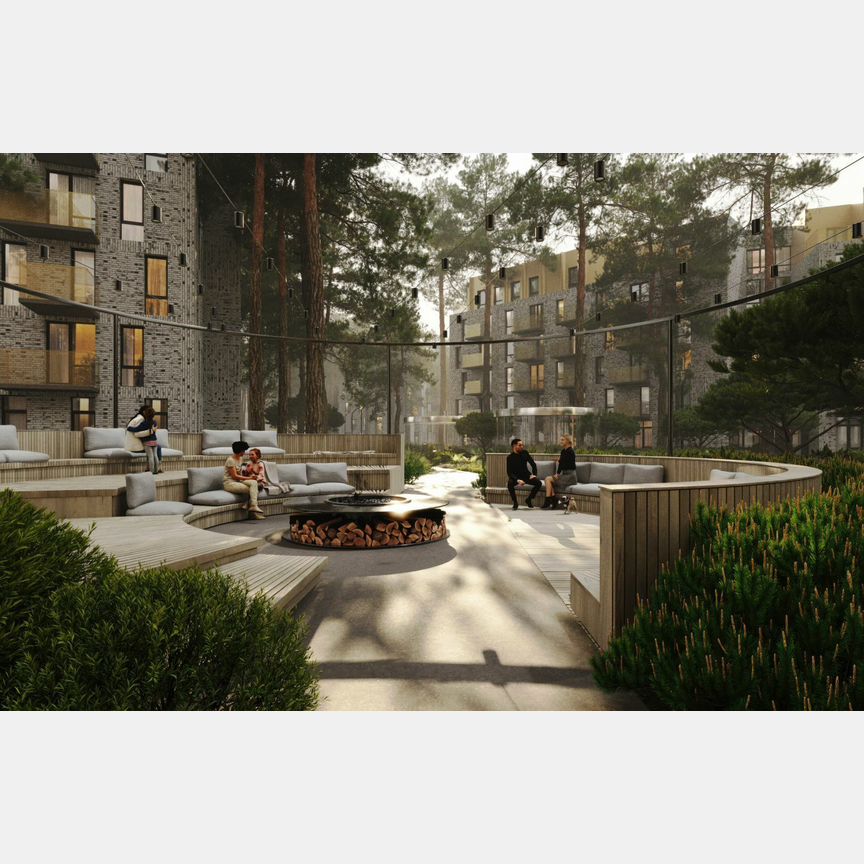 2-к. апартаменты, 62,9 м², 1/6 эт.