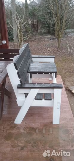 Садовая мебель из дерева