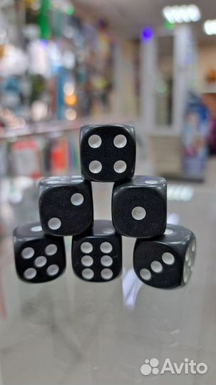 Кости игральные, 1.6 х 1.6 см