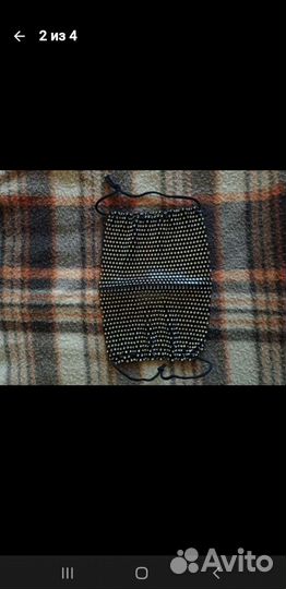 Маска со стразами