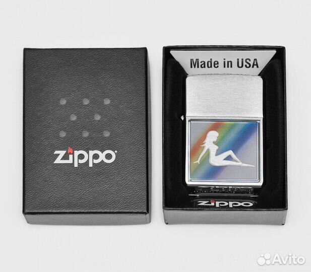 Зажигалка Zippo 24490 SV-Mudflap Оригинал Новая