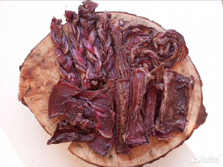 Сушеные лакомства для животных