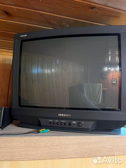 Телевизор Samsung (диаг. 54 см) и видик Panasonic