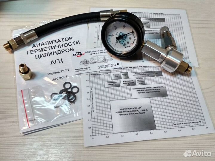 Анализатор пневмоплотности цилиндров апц