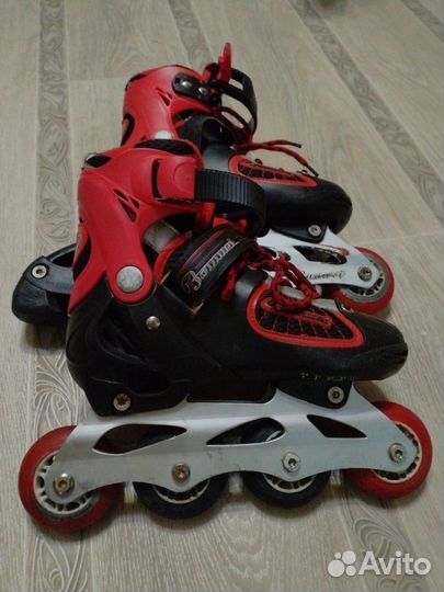 Роликовые коньки детские раздвижные