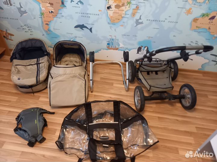 Коляска Mutsy Sports 4 в 1 (люлька,прогулочная)