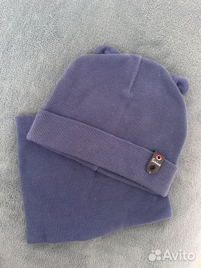 Комплект шапочка и снуд 1-2 года