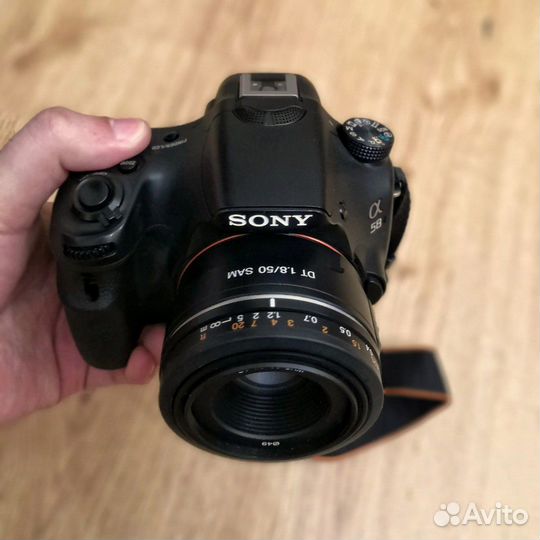 Sony a58 с объективом 50mm 1.8f
