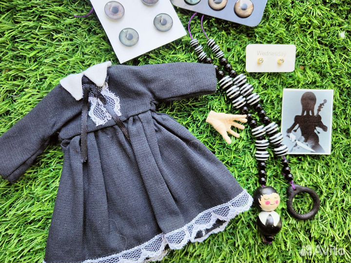 Набор для куклы (кастома) Блайз Wednesday и Энид