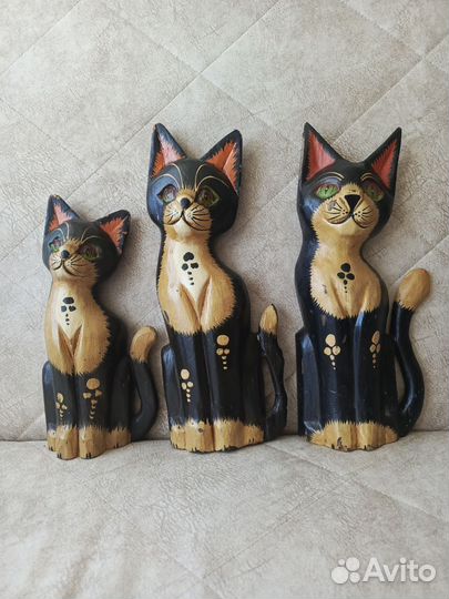 Деревянный котята