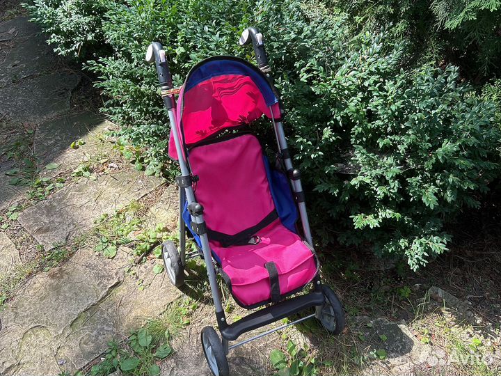 Пупс с коляской