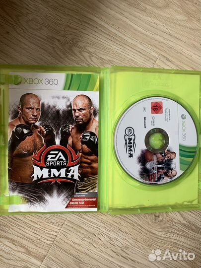 MMA игра для xbox360 лицензия
