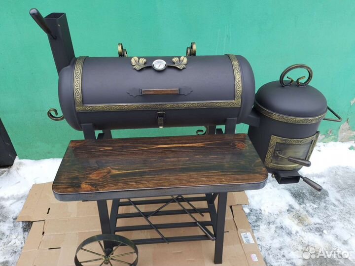 Мангал, Смокер 4в1, Коптильня