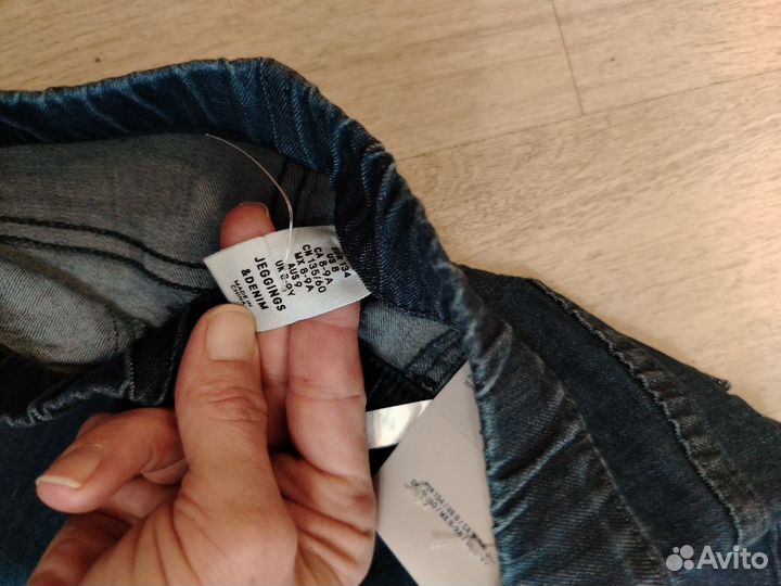 Джинсы hm 134 новые