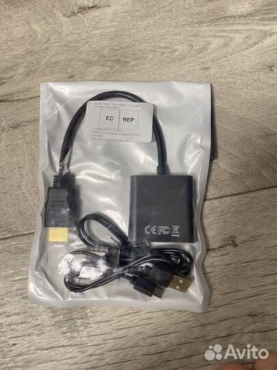 Провод hdmi vga с micro usb