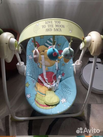 Электронные качели для новорожденных