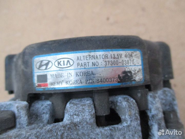 Генератор 1.4 Kia RIO 4