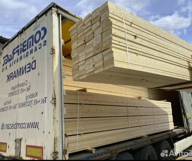 Доска обрезная 25х150 Честная цена