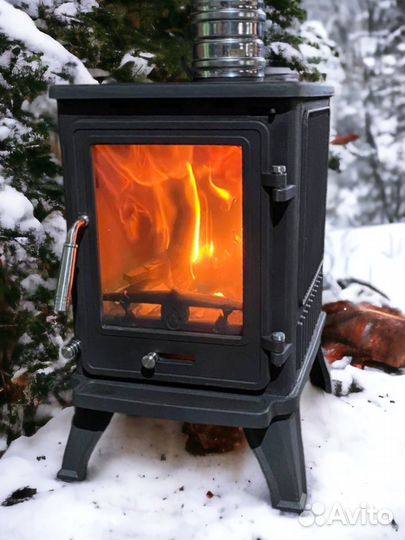 Печь чугунная новая от производителя для бани и до