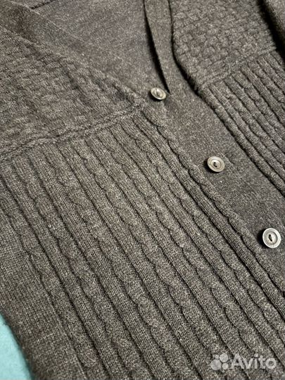 Кардиган, свитер мужской, размер М, до 170 см