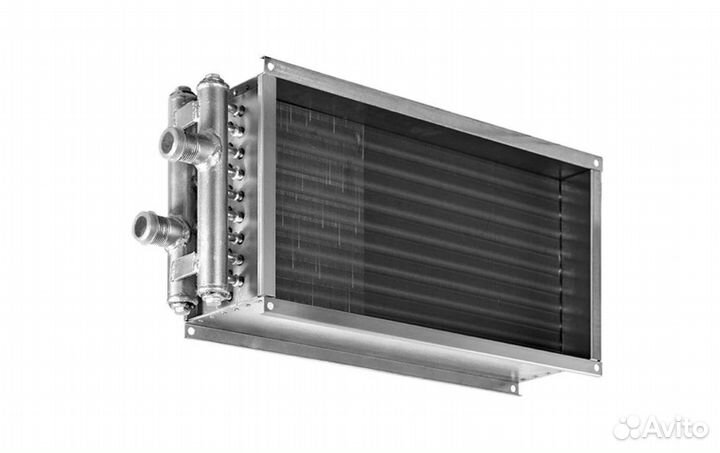 Водяной канальный нагреватель Zilon ZWS 500x300-3