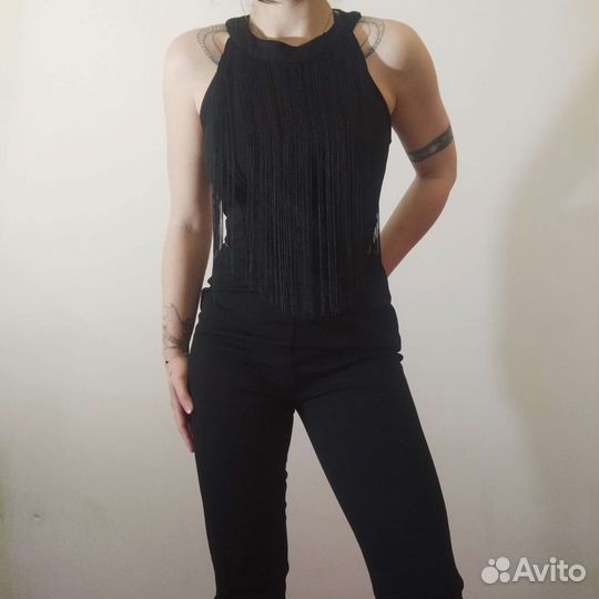 Чёрный комбинезон
