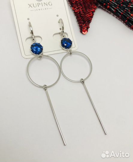 Серьги из медсплава