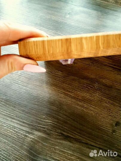 Разделочная доска торцевая деревянная