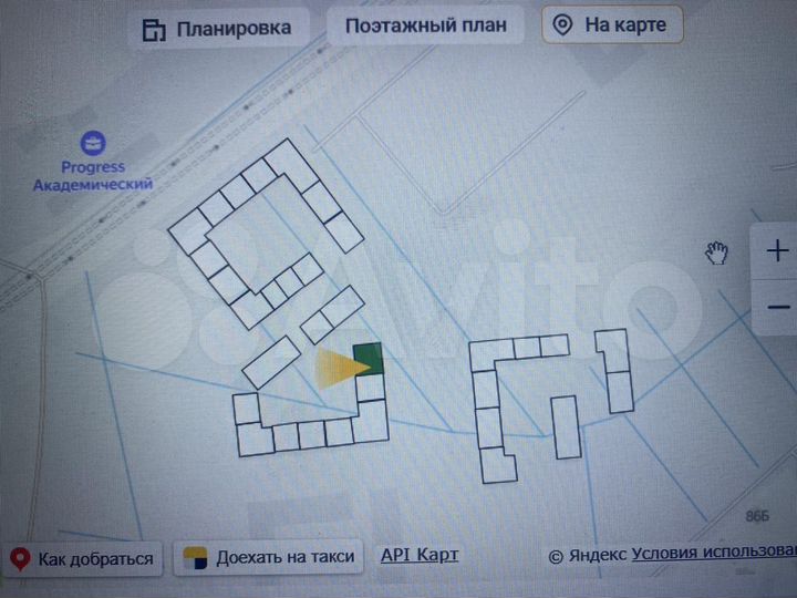 1-к. квартира, 33,4 м², 2/4 эт.