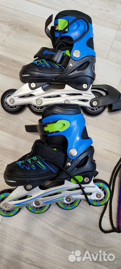 Роликовые коньки детские раздвижные 26-29