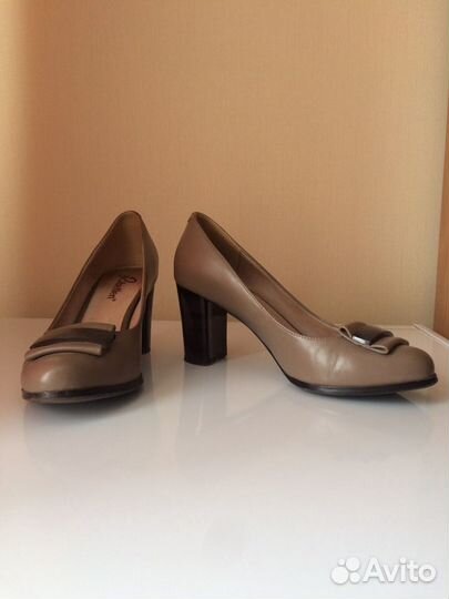 Туфли кожаные