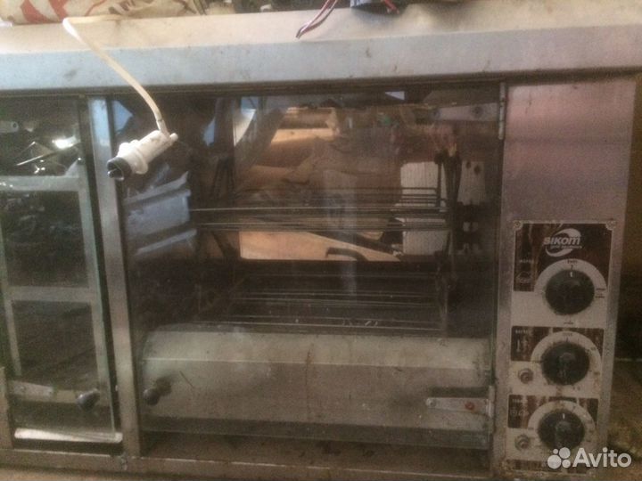 Печ куры гриль