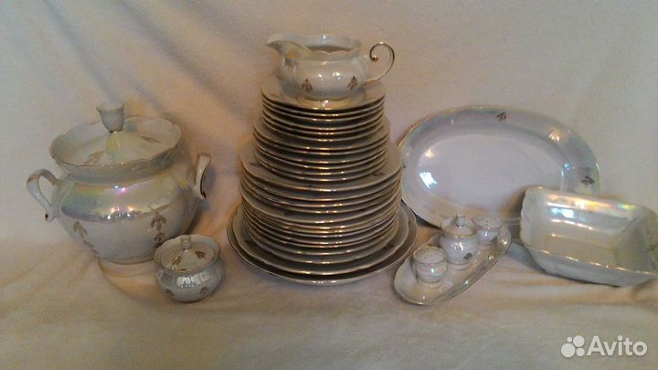 Сервиз столовый полный на 6 персон 35 предметов