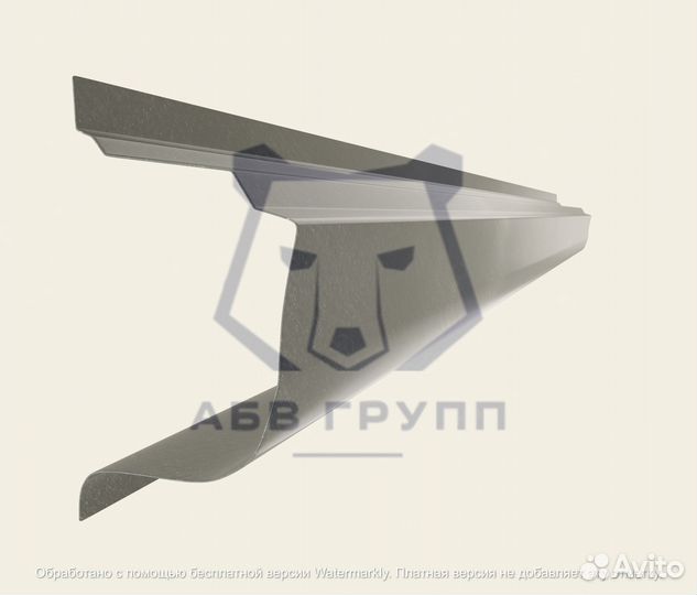 Комплект порогов на Тойота авенсис 2 т25 рестайлин