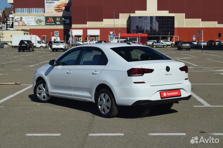 Volkswagen Polo 1.6 AT, 2021, 60 421 км