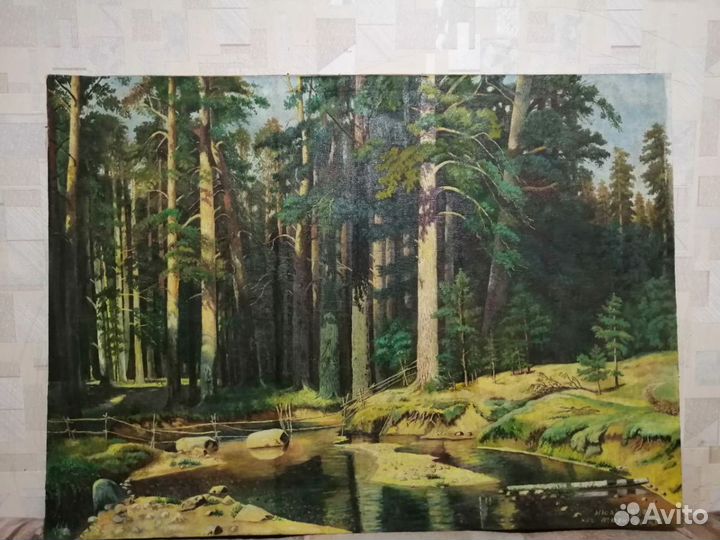 Картина Корабельная роща 1989 год