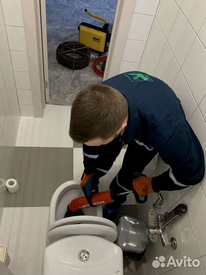 Прочистка канализации. 24/7 Устранение засоров