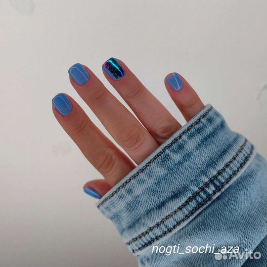 Маникюр, педикюр, гель-лак, наращивание ногтей