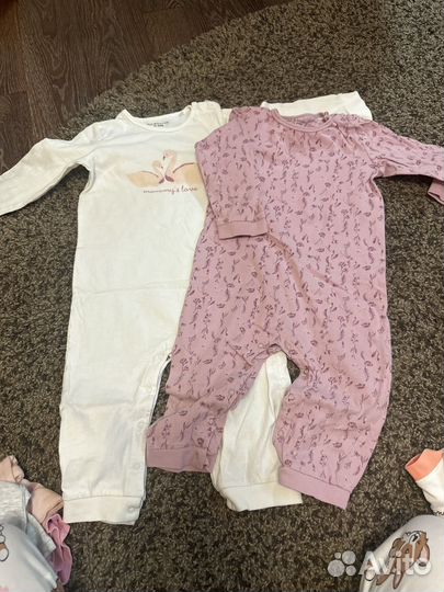 Одежда пакетом для девочки 86 92