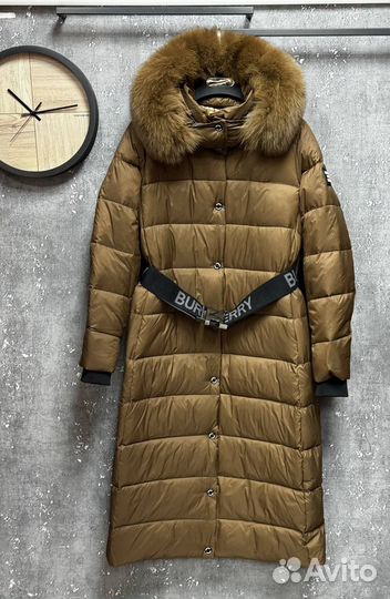 Пуховик Burberry на пуху