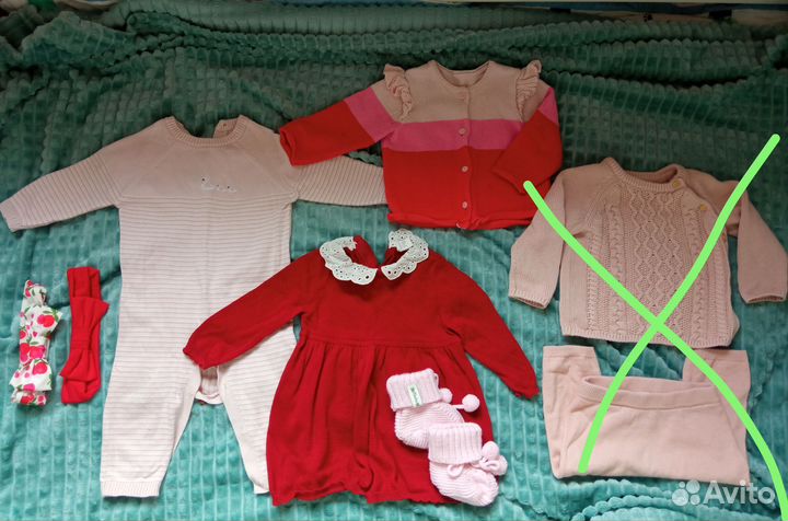 Одежда для девочки пакетом 68-74